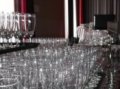 Champagneglazen in het Concertgebouw
