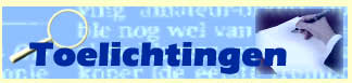 Toelichtingen