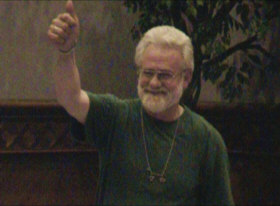 Antoon Spanjers receives a wel-earned Thank You!