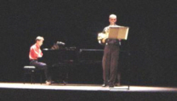 Maarten Theulen op weg naar de top.